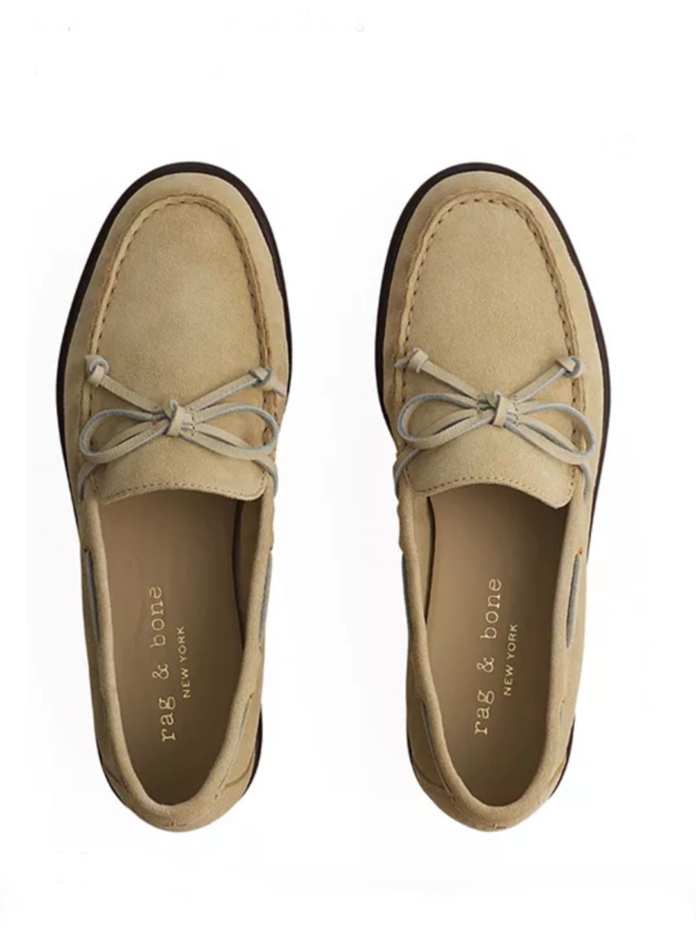 rag & bone Carter Boat Shoe (Women) - Macadamia